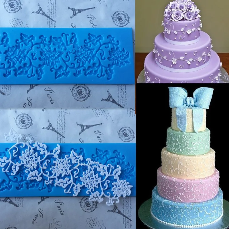 Sea Coral Silicone Fondant Cake Mold Chocolate Baking Tool Sugarcraft Mould 6A
