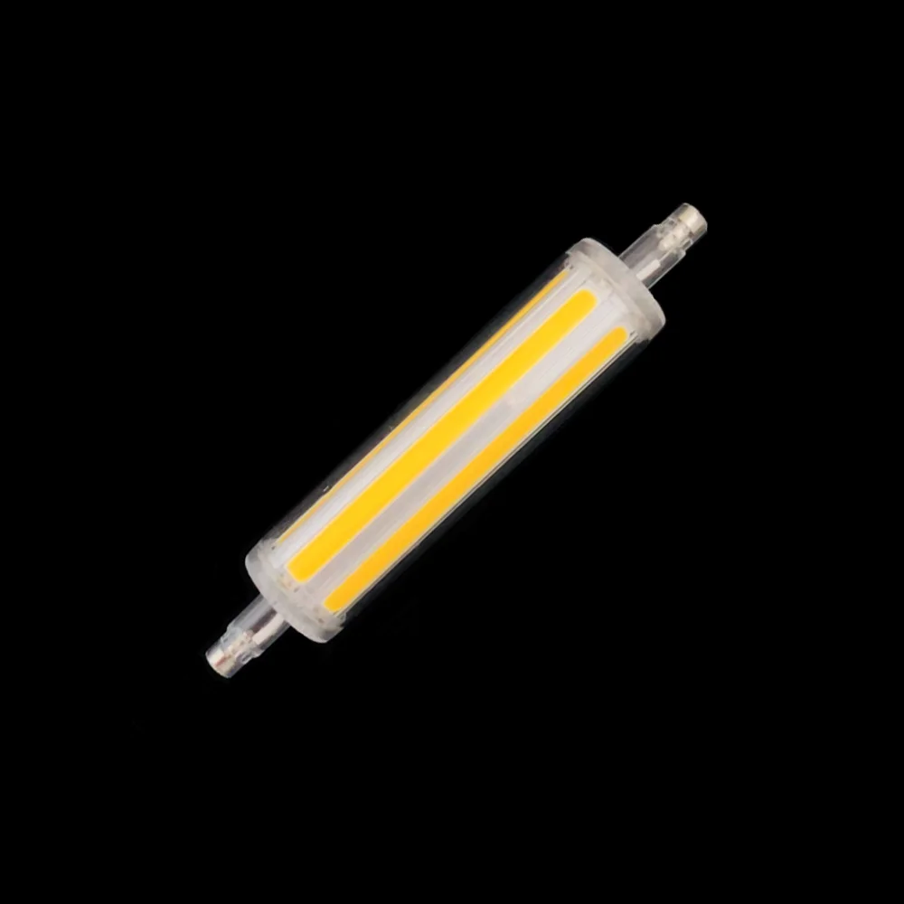 

led r7s 118mm dimmable 10W r7s led dimmable Instead of halogen lamp Energy saving 22mm diameter colleges universities powerful