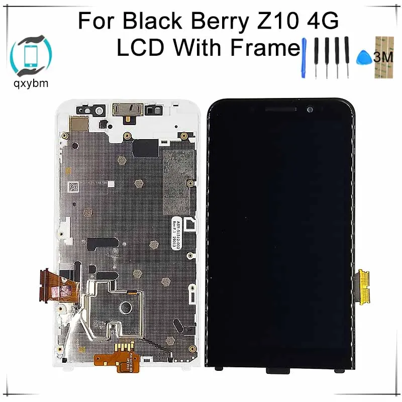 Для BlackBerry Z10 4G версия ЖК-дисплей сенсорный экран дигитайзер с рамкой в сборе
