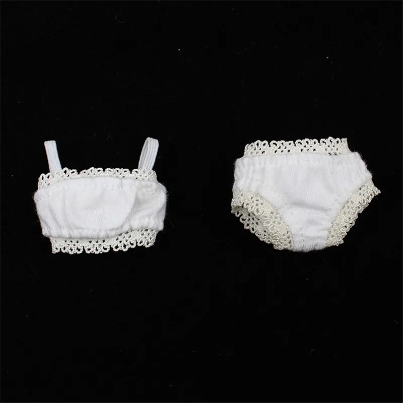 

Outfits for Blyth doll White Underwear Camisole cute dressing for icy,jerryberry,licca,pullip,azone