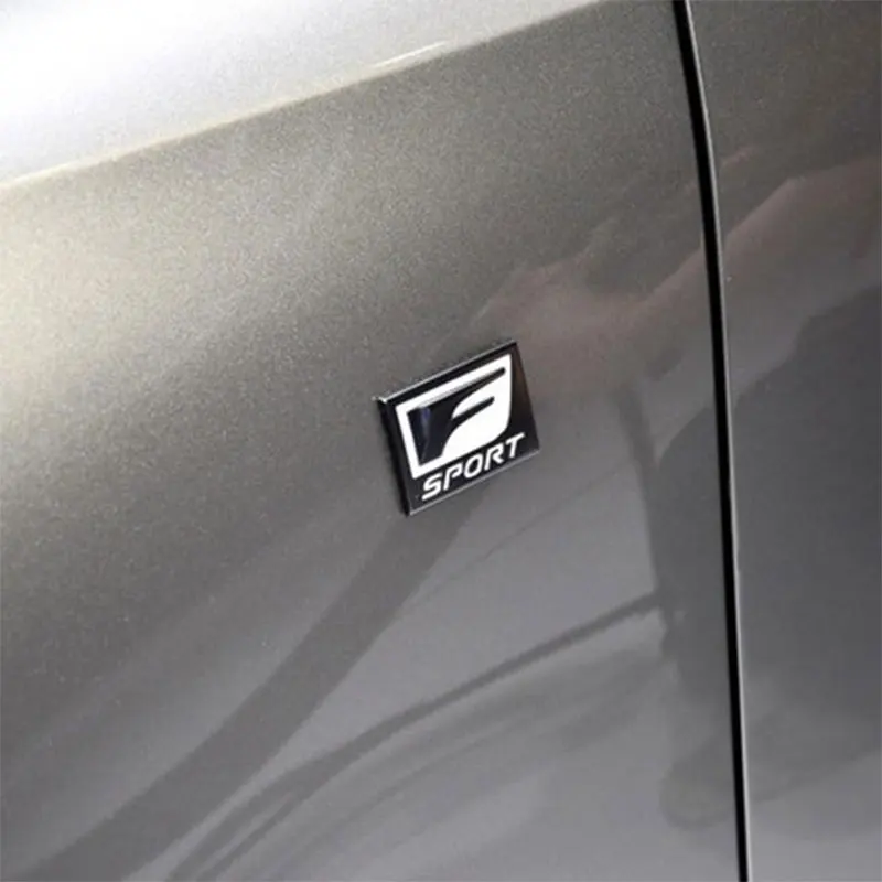 Для Lexus F sport логотип наклейка значок для автомобиля эмблема металлическая наклейка для IS ISF GS RX RX300 RX350 ES IS250 ES350 LX570 CT200 автомобильный Стайлинг
