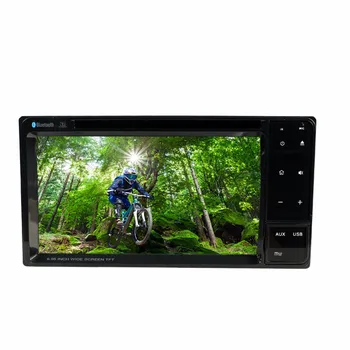 

Single Din Car Multimedia Player with USB SD Input AUX DVD/CD/MMC FM Transimitter BT Player Receiver & Remote Control SH6983