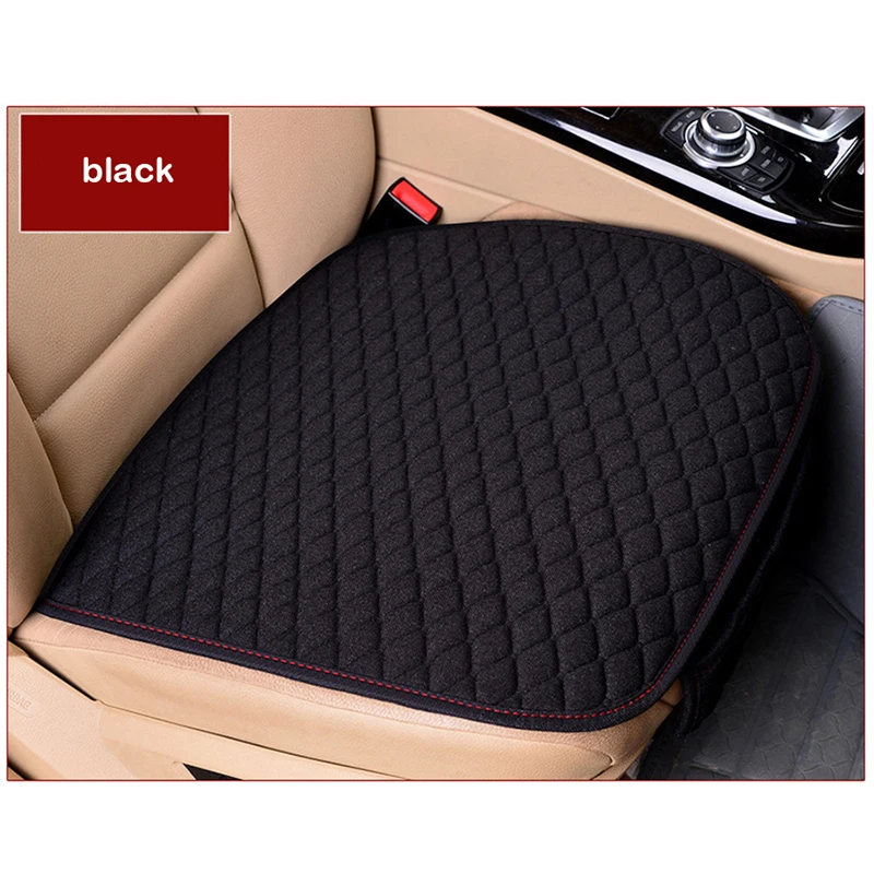 XWSN льняная подушка для сиденья автомобиля подходит для 99% автомобиля четыре сезона универсальные удобные и дышащие автомобильные аксессуары