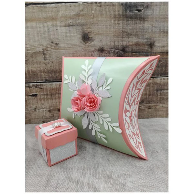 

Flower Dimensional Frame Metal Cutting Dies Stencils For DIY Scrapbooking Embossing Photo Album Decoration Card Crafts Die Cut