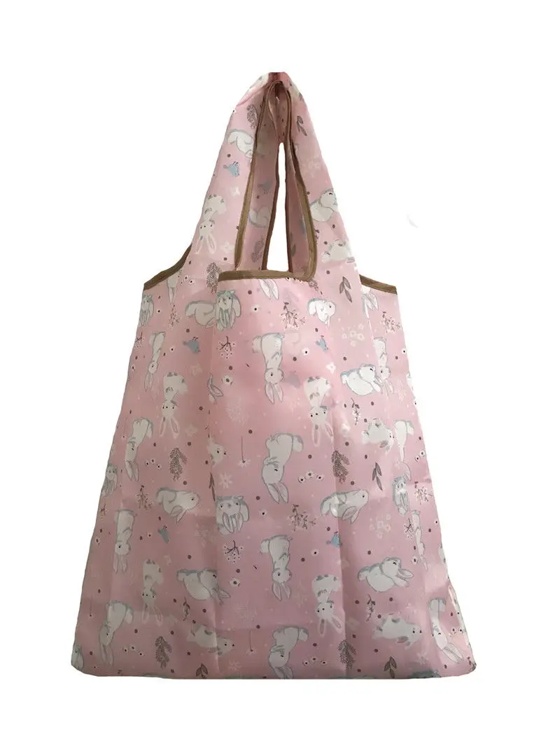 Водонепроницаемая Складная многоразовая эко хозяйственная сумка через плечо сумка-тоут сумка - Цвет: G