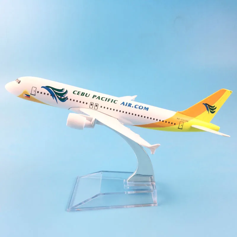 Модель самолета JASON TUTU 16 см модель Cebu Pacific Air Аэробус A320 Литые металлические