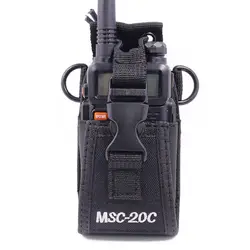 MSC-20C Нейлон Мульти-Функция Универсальный чехол сумка чехол для Yaesu Motorola TYT baofeng UV-5R UV-82 Walkie Talkie