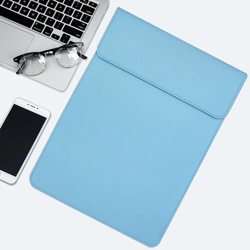 Сумка для ноутбука из искусственной кожи с застежкой на рукаве 15 6 Для Macbook Air 13 Pro