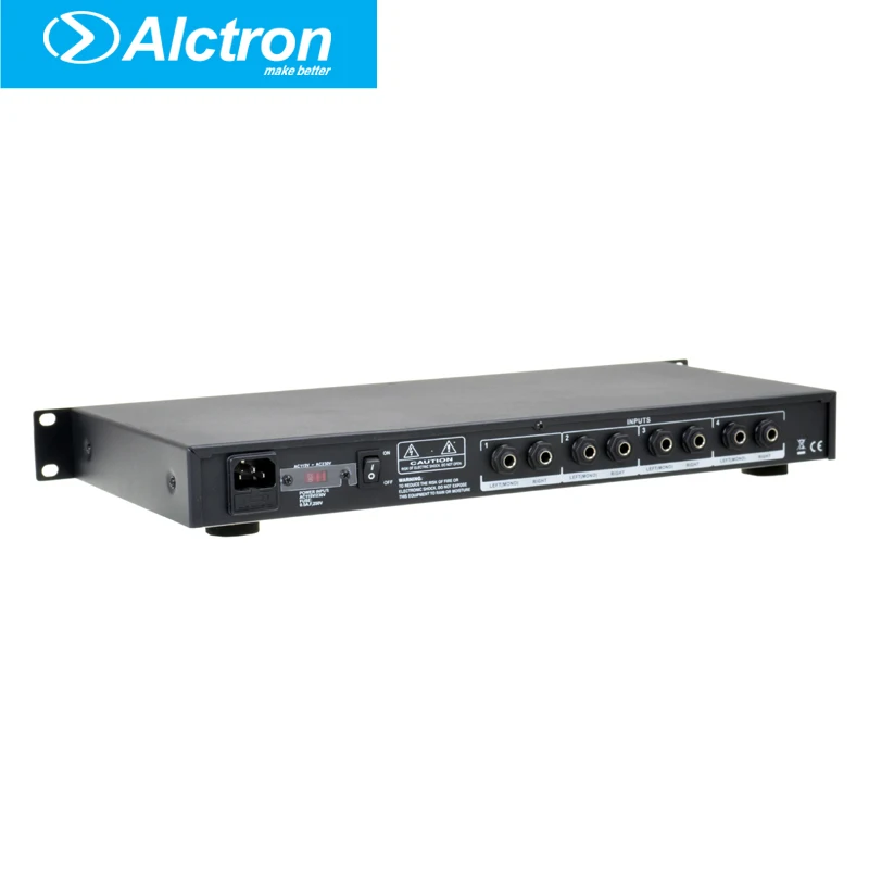 Alctron H4 Professional high-power 4 Channel Headphone Preamplifier, Headphone Amplifier,Pro Line Distribution System Alctron H4 Professional high-power 4 Channel Headphone Preamplifier, Headphone Amplifier,Pro Line Distribution System