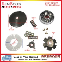GY6 50cc Engine font b Parts b font Variator Kit 139QMB Chinese Scooter font b Parts