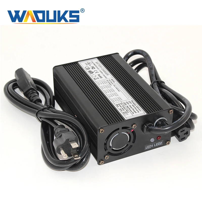 

24V 5A Charger 24V Lead Acid Battery Smart Charger Auto-Stop Aluminum Case For 24V Lead-Acid Battery