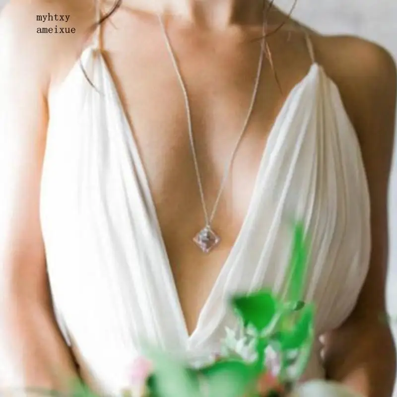 Простой Vestido De Noiva Белый спинки свадебные пляжное платье из шифона Атлас Глубокий V образным вырезом Богемия дешевые пляжные свадебное платье