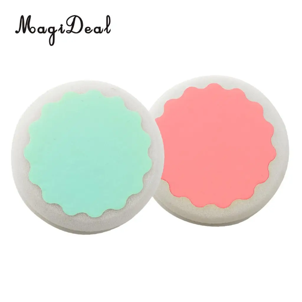 MagiDeal 2PCs Skin Care Leg Arm Bikini Unisex Practical Magic Painless Hair Removal Sponge Depilation Pads Remover