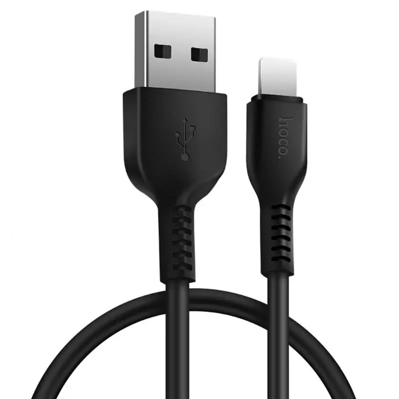 HOCO 2A кабель для быстрой зарядки данных Usb кабель для передачи данных A type-C PVC+ TVC кабель для синхронизации телефона провод для Apple 1 м/2 м/3 м шнур новое поступление