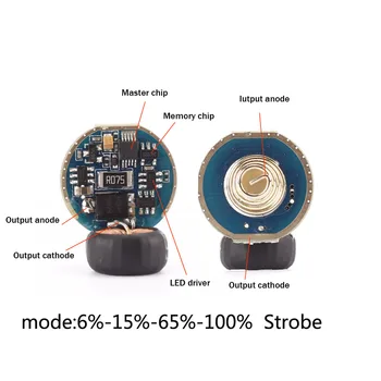 

VG15 SF31 driver 5 Modes Circuit Board Anti-reverse LED Driver Chip mode memory function
