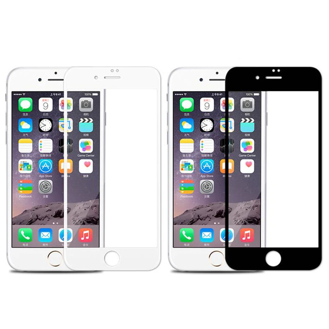 

Etmakit New Top Quality Toughened Glass 3D 9H PET Soft Border Shatterproof Screen Film for iPhone 7