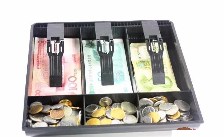 Money Counter case hard plastic case 6 Box new Store Use Money Classify store Cashier Drawer box cash drawer tray