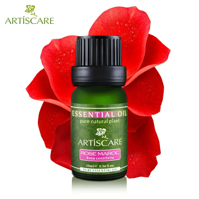 

ARTISCARE 100% Rose Pure Essential Oil 10ml Anti-Aging And Anti-Wrinkle for Moisturizing Hydrating Whitening Beauty