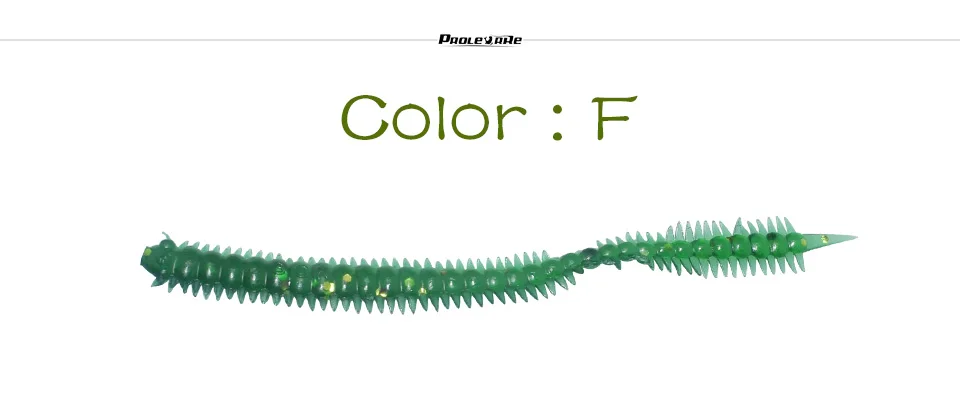 Proleurre 20 шт 10 см морские дождевые черви мягкие приманки искусственные 1 г реалистичные морские сороконожки мягкие рыболовные приманки микс Кривошип Крючки для рыбалки