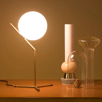 

Free shipping new design ball fashion creative table lamp