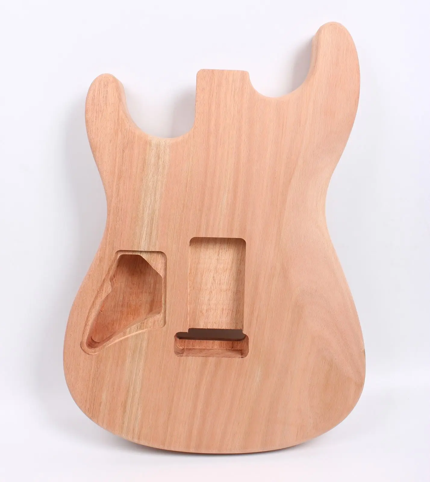 Yinfente электрогитара Strat body One piece Mahogany сделано незавершенная Гитара DIY гитара