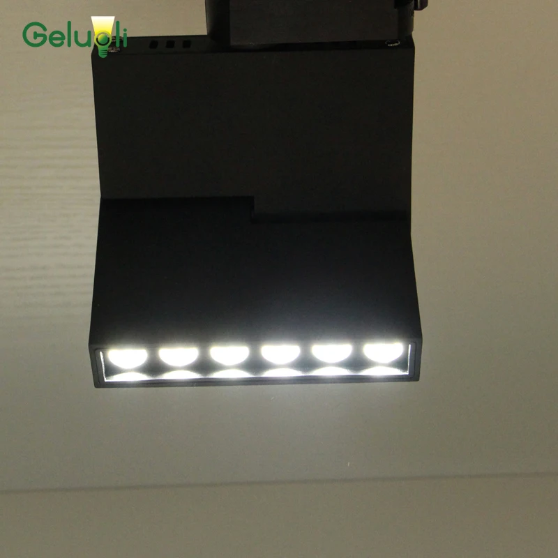Led الخطي المسار بقعة ضوء ، 1 متر مرحلة واحدة السكك الحديدية Led الخطي بقعة ضوء ، المسار الإضاءة للمنزل والتجارية مخزن