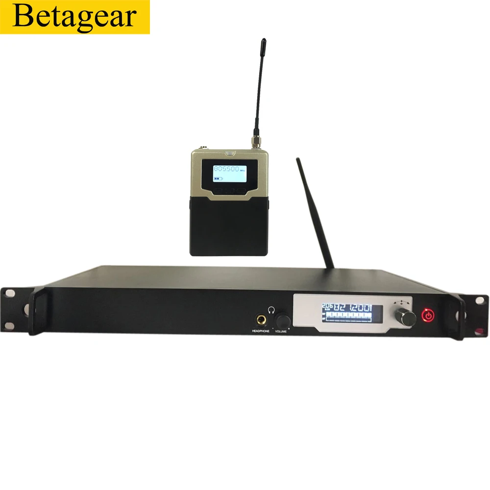 

Betagear BK9200 in ear monitor system wireless professional dj stage 3 earphone mono in ear monitor wireless
