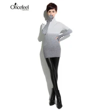 High-necked sweater gradient high-necked sweater shirt lady mango lady loose knitted women’s ultra-thin knitted jacket