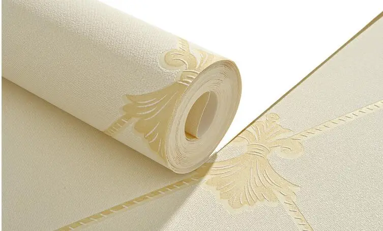 Waliicorners Modern minimalist diamond lattice 3D three-dimensional embossed nonwoven wallpaper bedroom living room tv 24 QQ20180105183542