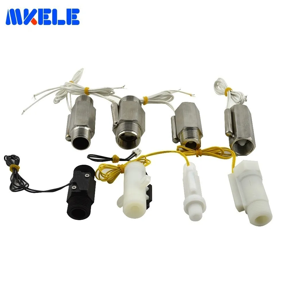 

High Quality Piston Flow Sensor Series Stainless Steel And Plastic Water Flow Switches Liquid Water Control Meter Flowmeter