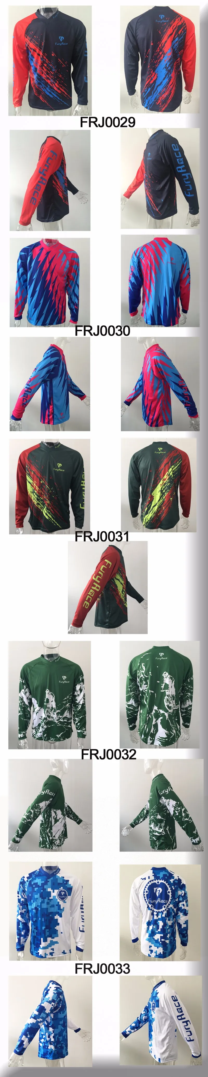 Fury Racing Мужская DH Горные Джерси с животным принтом MTB велосипед Roupa мотокросса гоночная футболка Майки для велоспорта свободная одежда