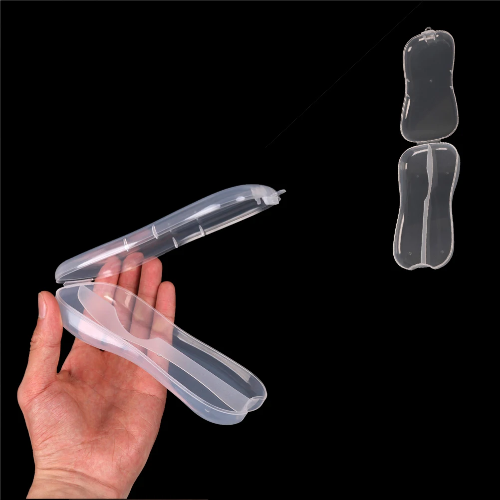

2018 Portable Tableware Box Storage Organizer Case Plastic Spoon Fork Travel Transparent