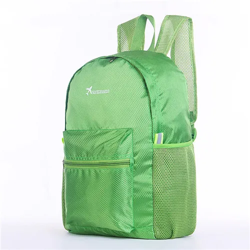 Водонепроницаемые складные дорожные сумки, сумка для одежды, портативная мужская сумка для ноутбука, вместительная сумка для багажа, чемодана, органайзер, аксессуары - Цвет: 1Pcs Green Backpack