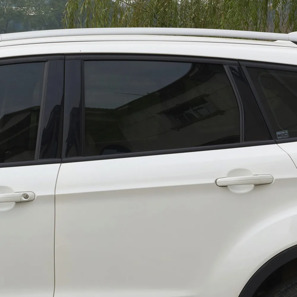 Темная черная Тонировочная пленка для окон автомобиля 50 см x 300 VLT 5% рулон 1 слой