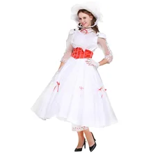 Mary Poppins Costume Dress Wedding Dress Costume Suit Adult Women’s Halloween Carnival Cosplay Costume