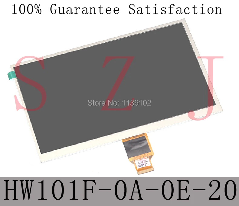 

HW101F-0A-0E-10 HW101F-0A-0E-20 HW101F 10.1 inch TFT LCD Display Screen 1024*600 for ALLWINNER A10 A13 tablet pc 5Pcs/lot