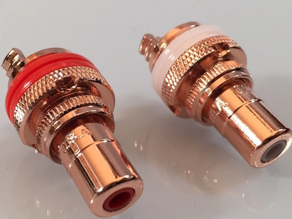 prise femelle en connecteur de haute cc rca