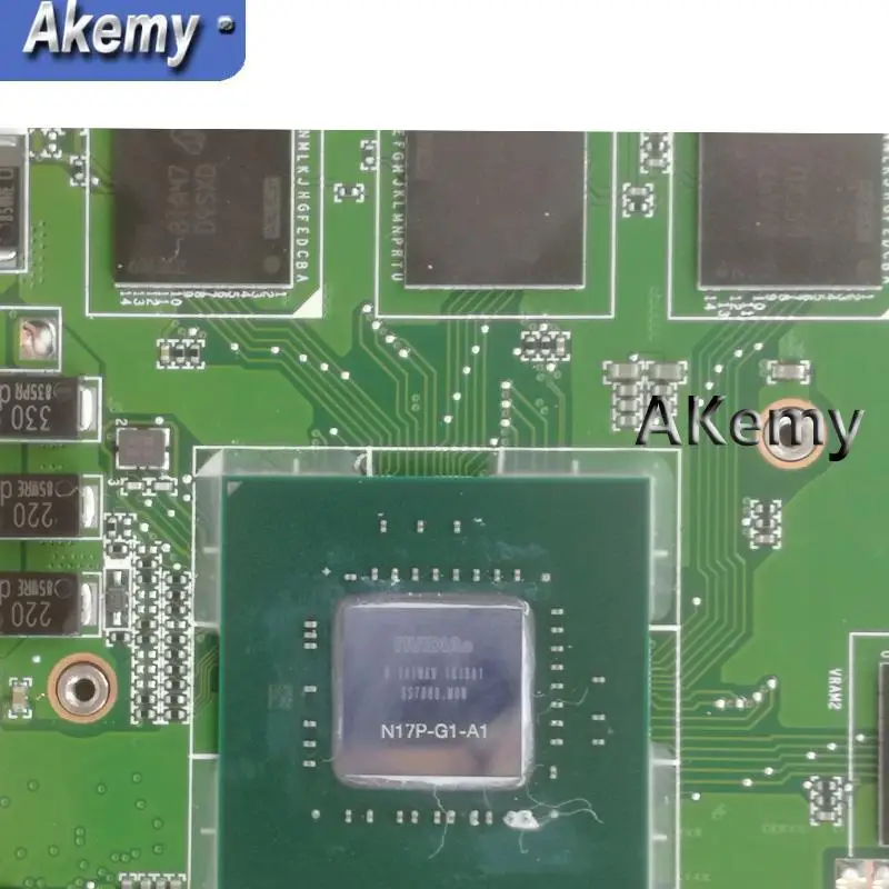 Akemy DABKLMB28A0 REV: материнская плата для ноутбука ASUS GL503 GL503V GL503VM GL503VD тестовая оригинальная материнская плата I5-7300HQ GTX1050M