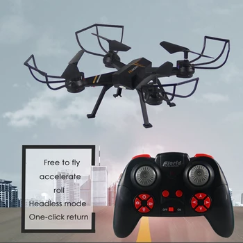 UAV Quadcopter Aircraft Drone 6-Axis Gyro 4 Channel ABS 2.4GHz Wireless 360 Degree Rolling LED Lighting Premium Toys & Hobbies