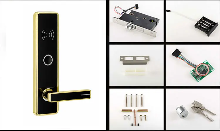 Отель электронные дверные замки цифровой электрический замок для гостиницы с IC доска для отеля, офиса, дома