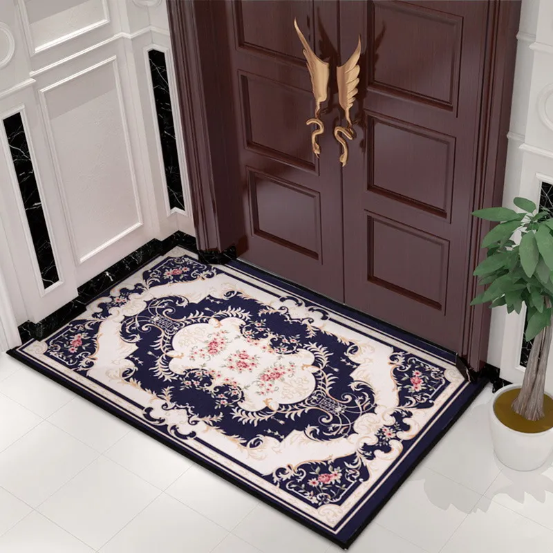 

European non-slip bottom Mat Bath Shower Rug Absorbent Soft Bathroom Bedroom Floor Bathroom Products