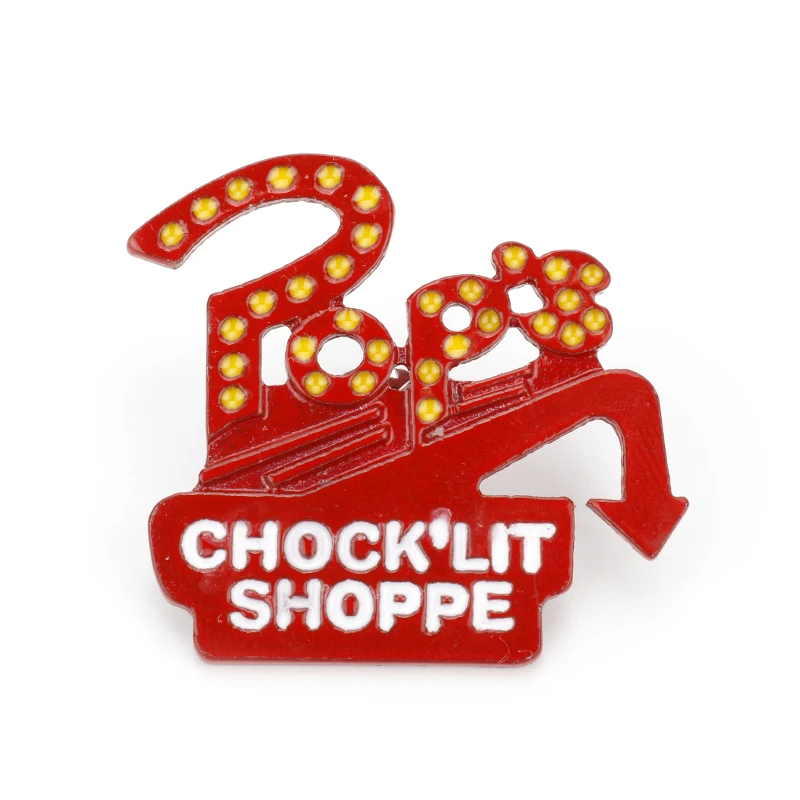 

dongsheng TV series Riverdale Enamel Pins Brooch Pop's Chock'lit Shoppe Lapel Pin for Women Men Button Clothes Bag Badges Gift-4