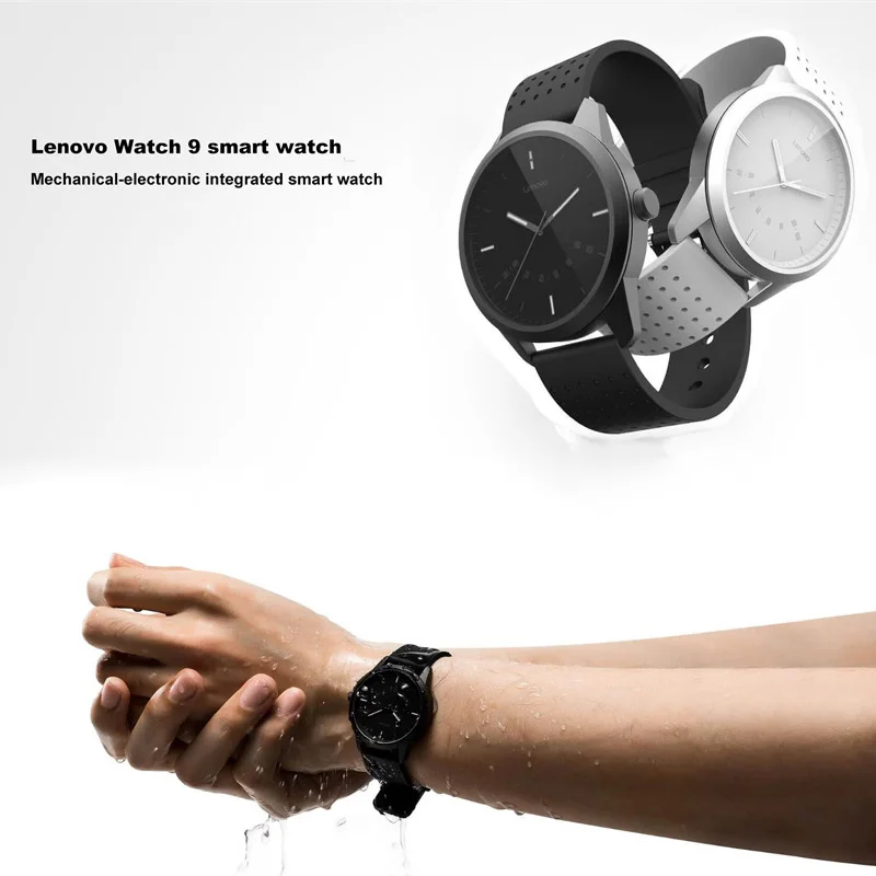 Lenovo Watch 9 5ATM водонепроницаемые часы с напоминанием о вызовах датчиком движения