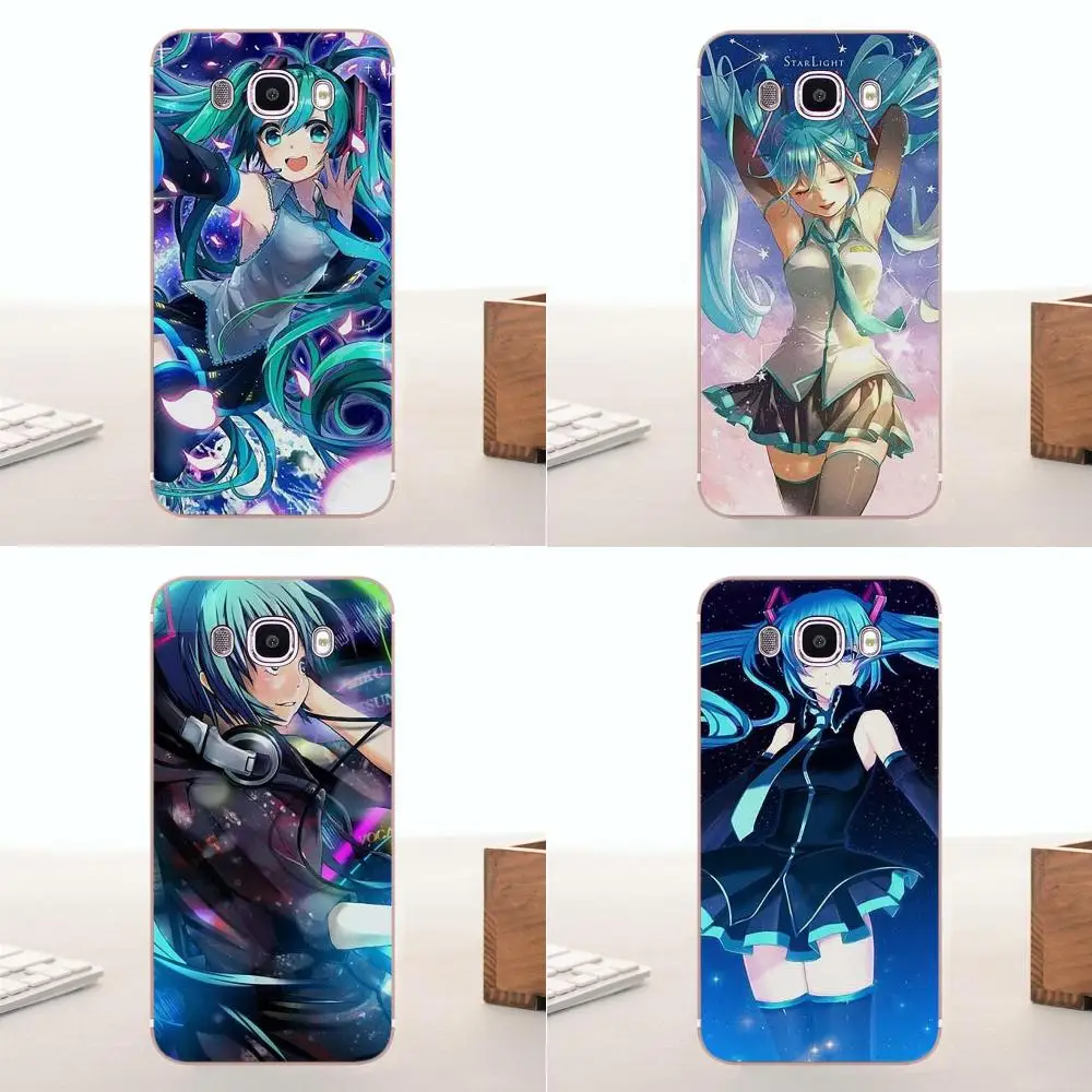 

Bixedx Hatsune Miku For Samsung Galaxy A3 A5 A7 J1 J2 J3 J5 J7 2015 2016 2017 Painted Cover Colourful Style Design Phone Case