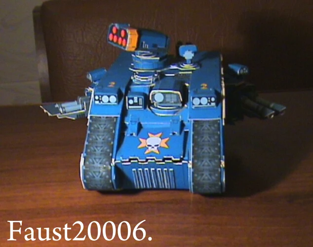 Land Raider Helios3D бумажная модель DIY