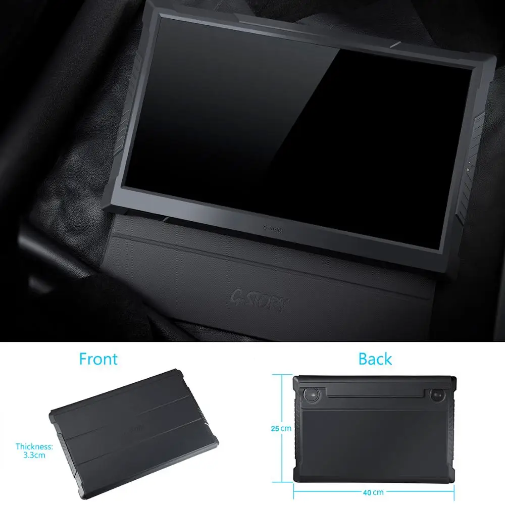  G-story Portable Gaming Monitor 15.6 Inch Uhd 4k Monitor Usb Type C Hdmi For Laptop phone xbox swit