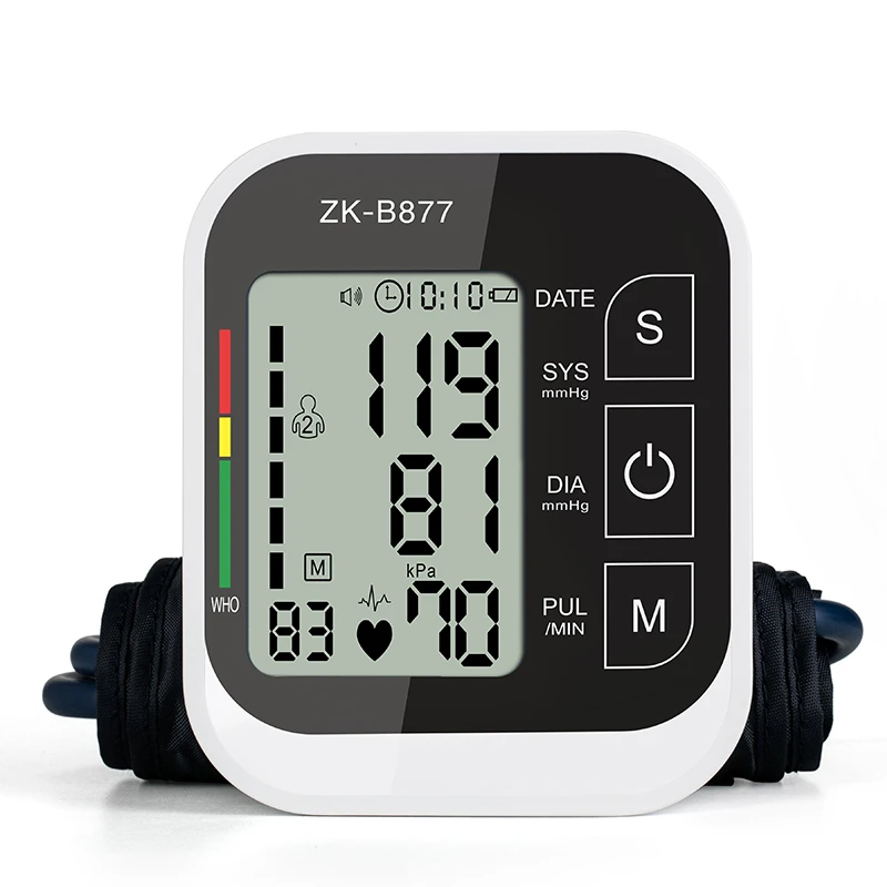 

Household Automatic Digital Lcd Upper Arm Blood Pressure Monitor Heart Beat Meter Machine Tonometer for Measuring Automatic