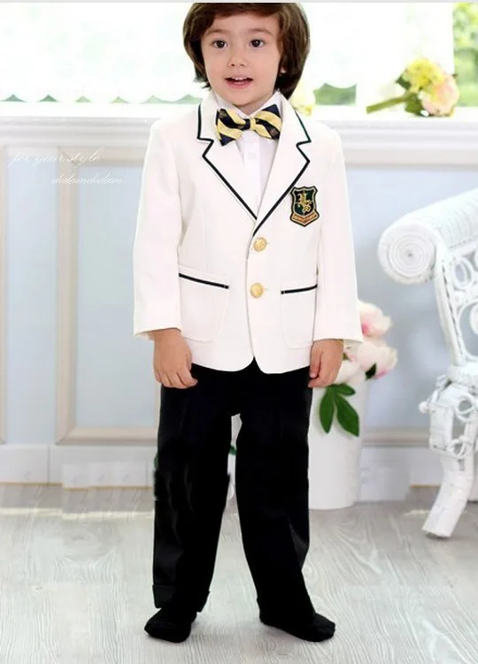 

Free shipping/kids tuxedo suit Boys' Attire custom Notch Lapel white Kid Tailcoat Suits Boy's tuxedos Special Occasion Clothes