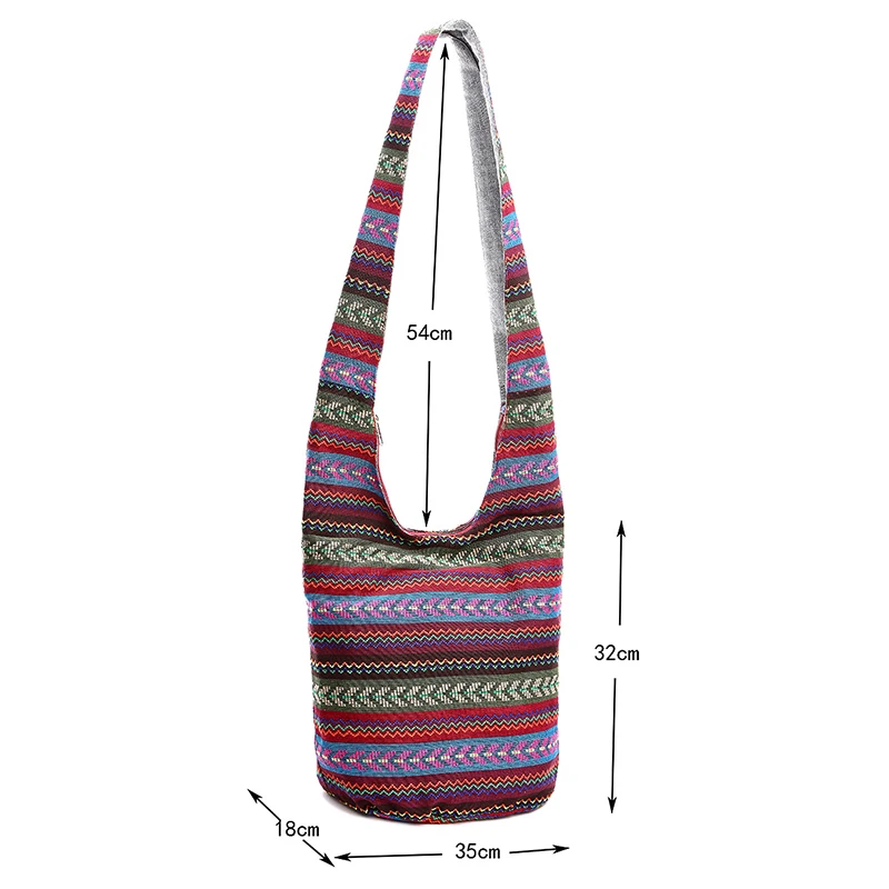 Us 15 86 32 Off Tangimp Women Ethnic Shoulder Bag Aztec Thai Hippie Hippy Gypsy Boho Tribal Hobo Sling Crossbody Hipster Handmade Bags On