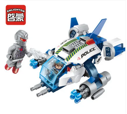 

Enlighten Models Building toy Compatible with Lego E1606 213pcs Mecha Blocks Toys Hobbies For Boys Girls Model Building Kits